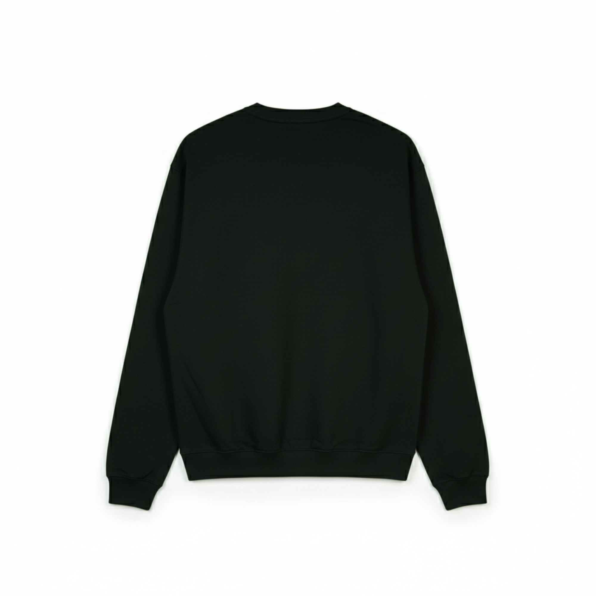 INDORA Unisex Cotton Sweatshirt – Ooty Edition Streetwear Black