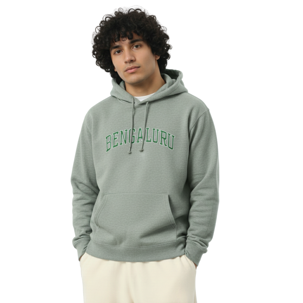 Bengaluru City Hoodies - Gray