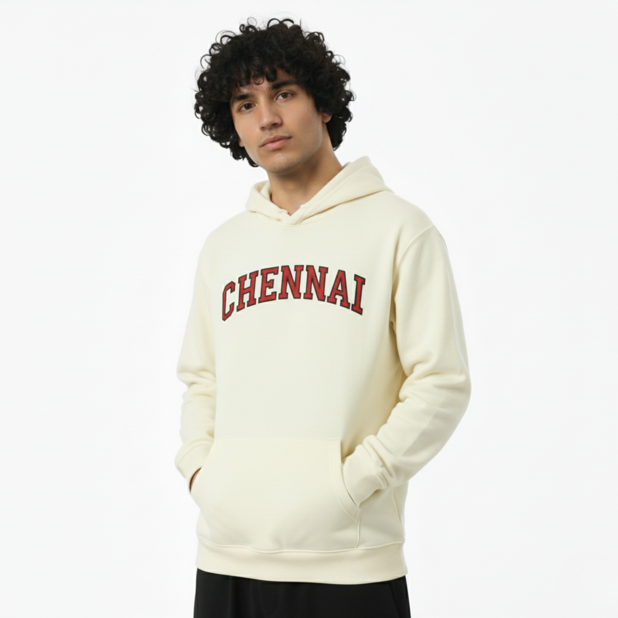 Chennai City Hoodies - Off White